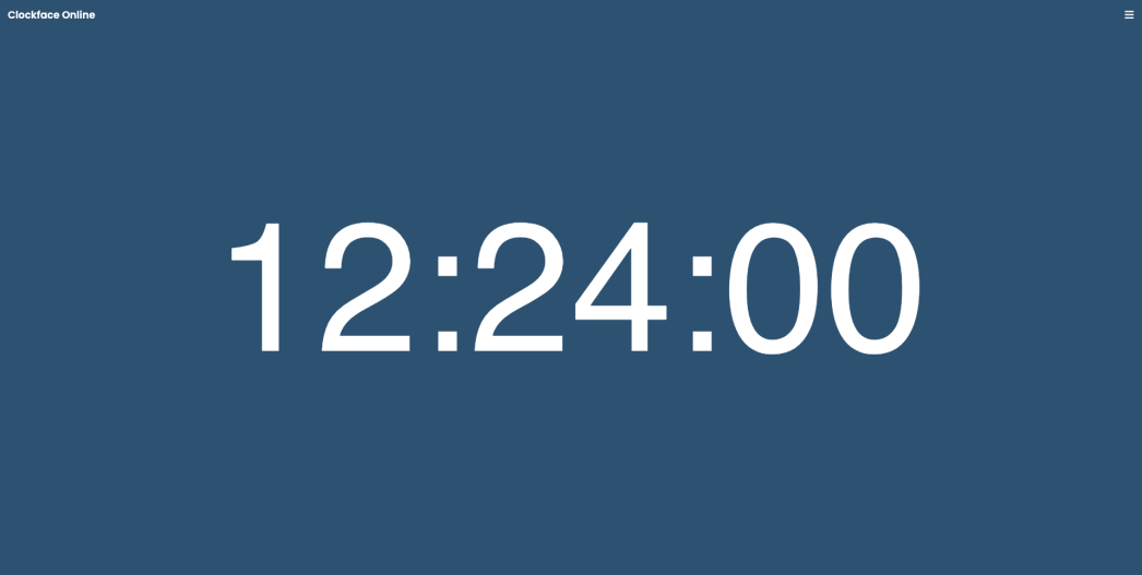 Online Clock Timer